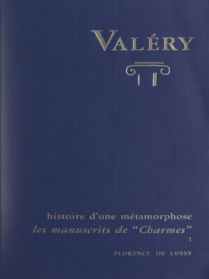 cover image of Charmes, d'après les manuscrits de Paul Valéry